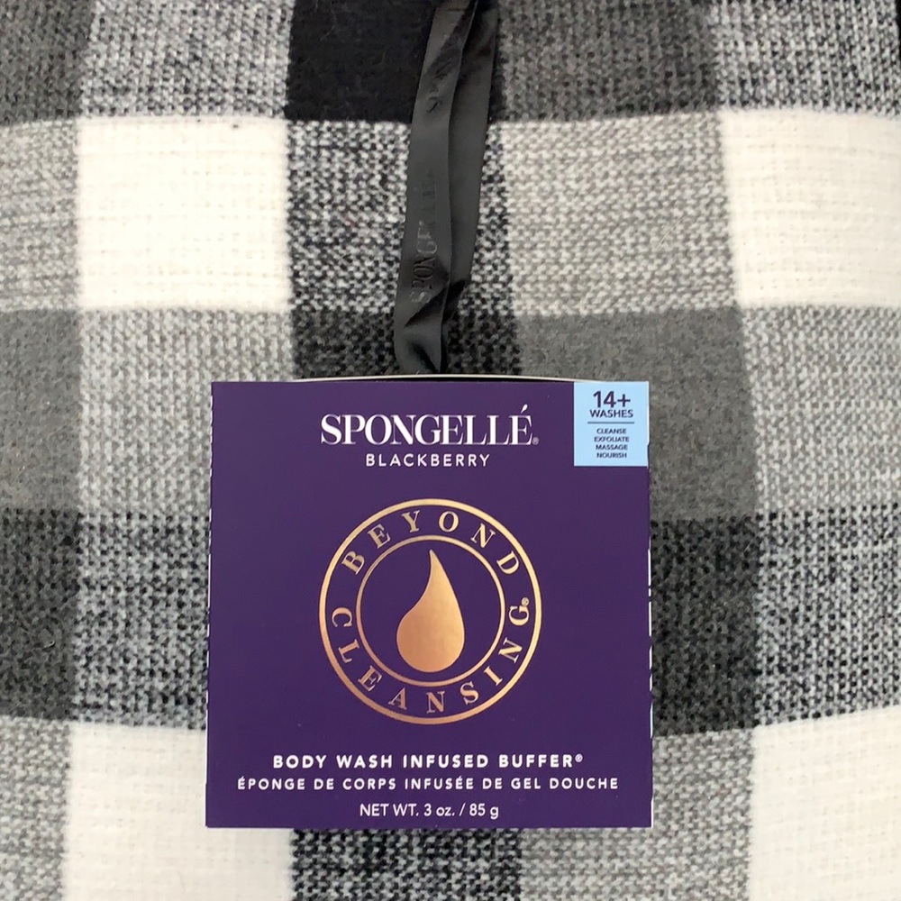 Spongelle Blackberry Body Wash Infused Buffer
